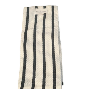 NWT Basketweave Striped Tea Towel